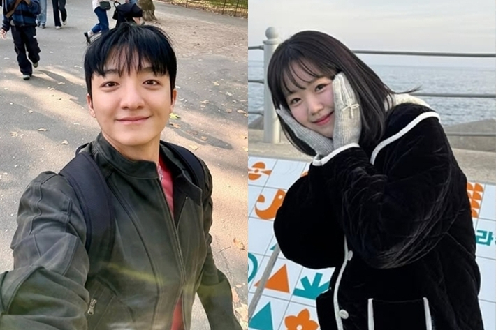 왼쪽부터 바타, 지예은. 각 인스타그램