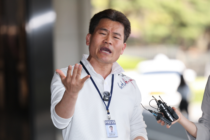 한국사 강사 출신 유튜버 전한길 씨. 연합뉴스 