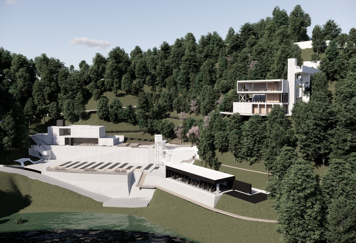 도시숲 가족 힐링충전소 조감도. 경남도청 제공 