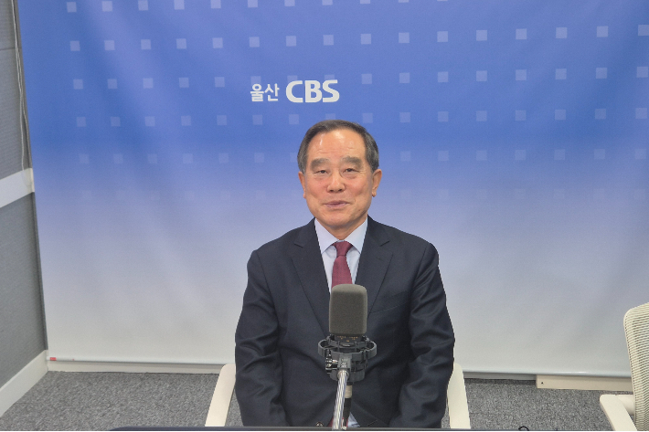 이춘근 울주문화재단 대표이사. 이상록 기자