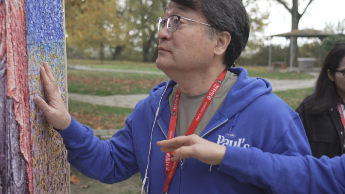 국내 첫 '촉각 순례'…CBS 장애인의 날 특집 다큐 '손끝의 예수'