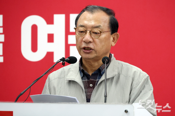 이정현 국민의힘 전남광주통합특별시장 후보. 윤창원 기자