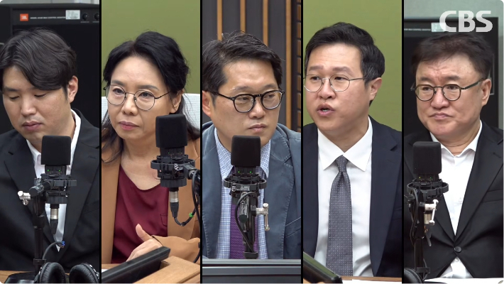 CBS 박성태의 뉴스쇼 캡처