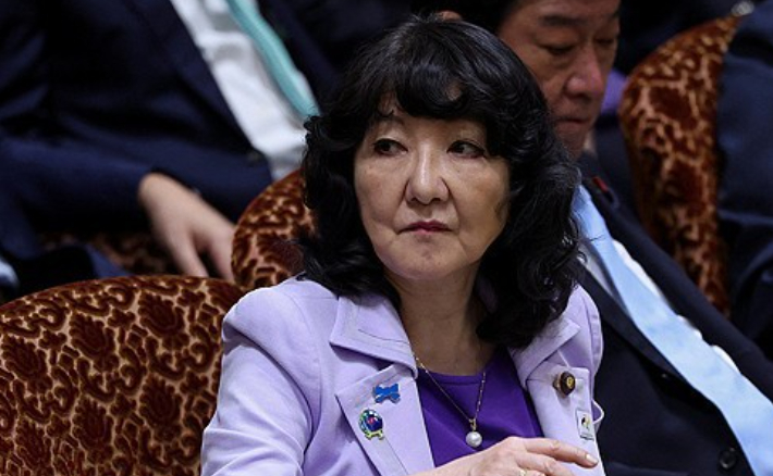 가타야마 사쓰키 일본 재무상. 연합뉴스