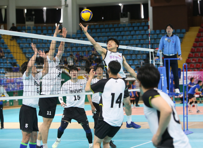 2025 전국생활체육대축전의 배구 경기 장면. 대한체육회 제공