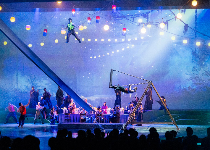 에버랜드의 신규 서커스 공연인 '윙즈 오브 메모리'. 삼성물산 제공