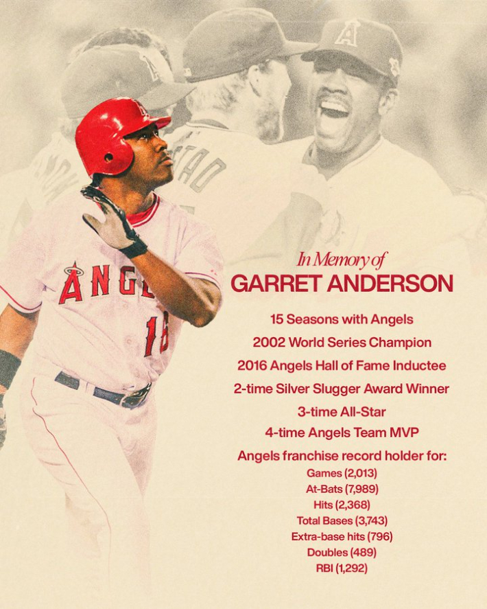 에인절스 구단 SNS 캡처 