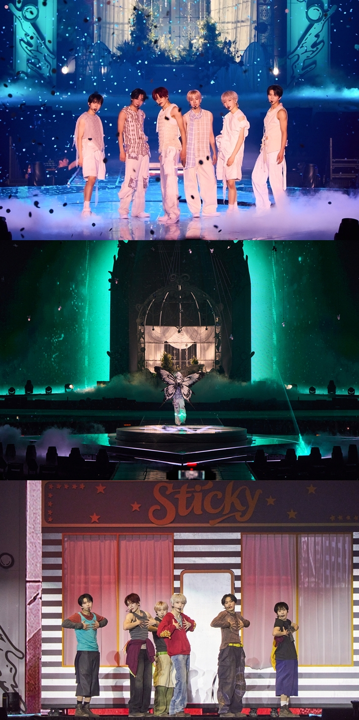 NCT 위시는 정규 1집 '오드 투 러브'의 타이틀곡 '오드 투 러브'와 수록곡 '스티키' 무대를 최초 공개했다. 유우시는 '오드 투 러브' 무대 전 날개를 달고 활을 쏘는 모습을 보여줬다. SM엔터테인먼트 제공