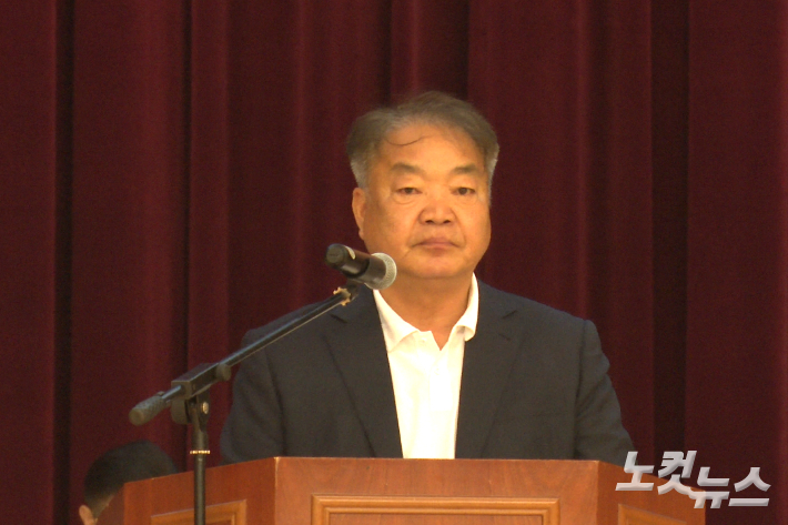 충청노회 남선교회연합회 김황호 회장. 충북CBS