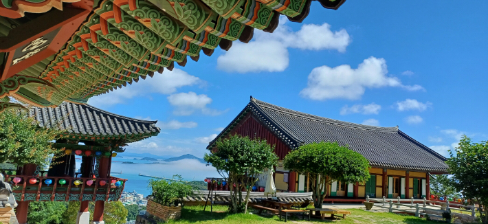 전남도 천년사찰 세계명상관광 사업지-완도 신흥사 전경. 전라남도 제공