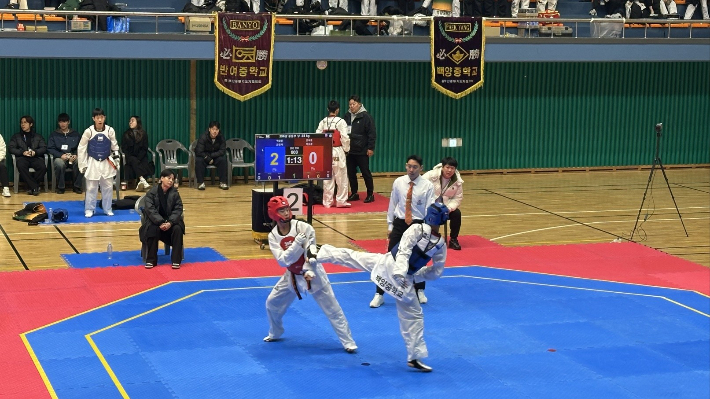 태권도 부산대표 선발전. 부산시교육청 제공