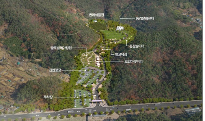 반려문화공원 조감도(안). 부산시 제공