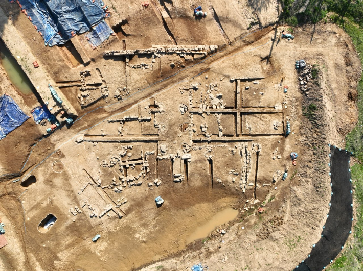 창원 다호리 고분군 발굴조사 현장. 창원시 제공 