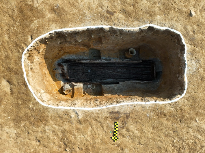 창원 다호리 고분군 발굴조사 현장. 창원시 제공 