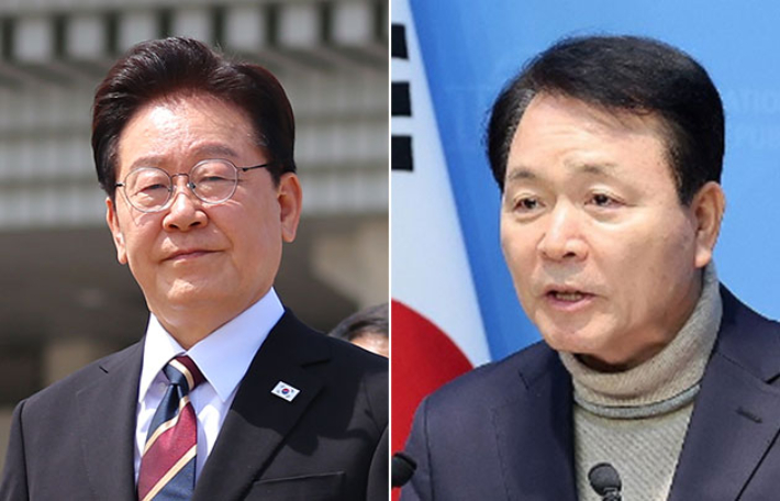 이재명 대통령(왼쪽)과 성일종 국방위원장. 연합뉴스