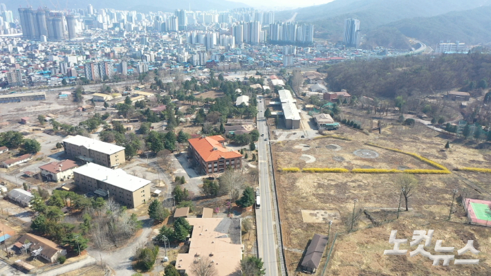 반환된 미군 기지 캠프 레드클라우드. 박철웅 PD