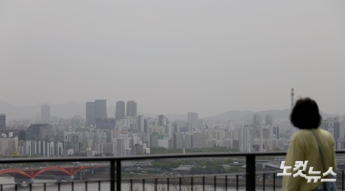 황사 덮친 서울