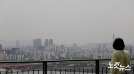 황사 덮친 서울