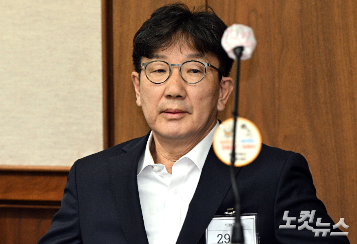 통일교 측에서 불법 정치자금을 수수한 혐의를 받는 권성동 국민의힘 의원. 류영주 기자