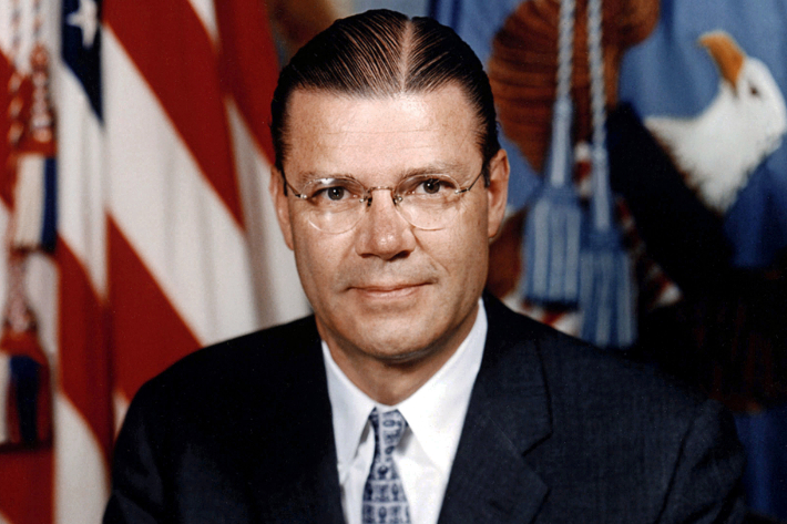 로버트 맥너마라(Robert Strange McNamara) 전 미국 국방부 장관. WIKIMEDIACOMMONS 제공