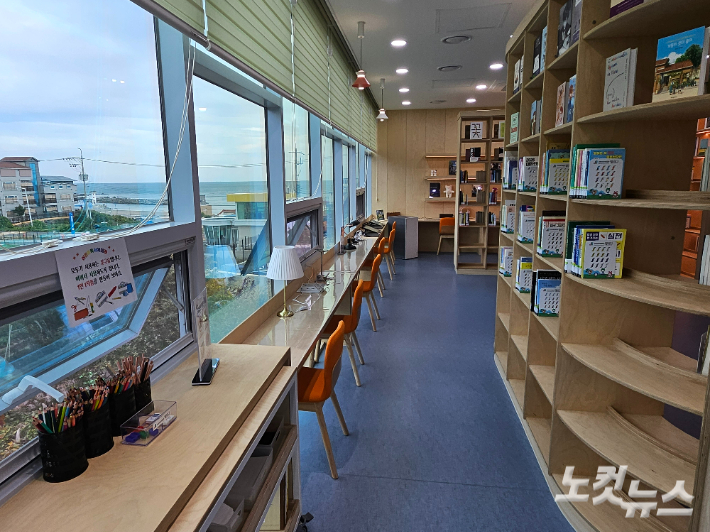 울산 북구 당사리에 위치한 울산어린이독서체험관 내부 모습. 반웅규 기자