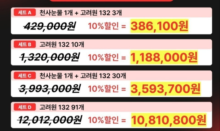 지오미그룹 4월 프로모션. 독자 제공