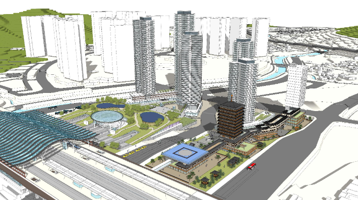 경주역세권 복합환승센터 조감도. 경주시 제공