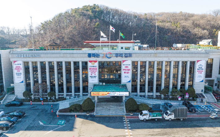 김포시청사 전경. 김포시 제공