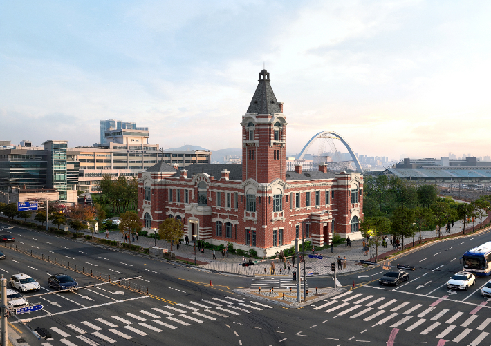 부산세관 관세박물관 조감도. 부산본부세관 제공