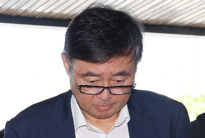 중대재해처벌법 위반 혐의 등으로 구속영장이 청구된 박순관 아리셀 대표. 연합뉴스