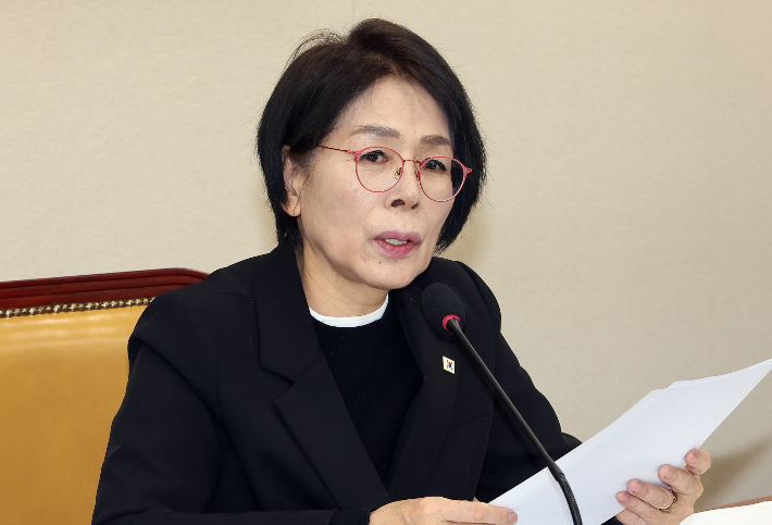 더불어민주당 최민희 의원. 연합뉴스