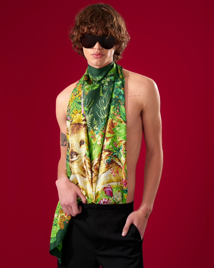 구찌, 아트 오브 실크(The Art of Silk) 프로젝트의 새로운 챕터, 지아르디노 디 세타(Giardino di Seta, 실크 정원). 구찌 제공