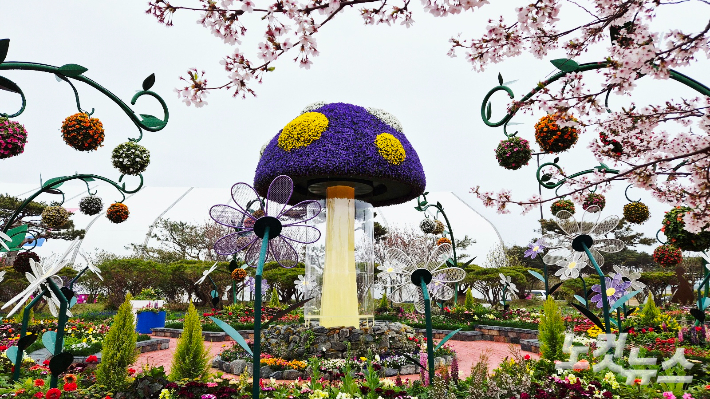 '안식의 정원'. 김정남 기자