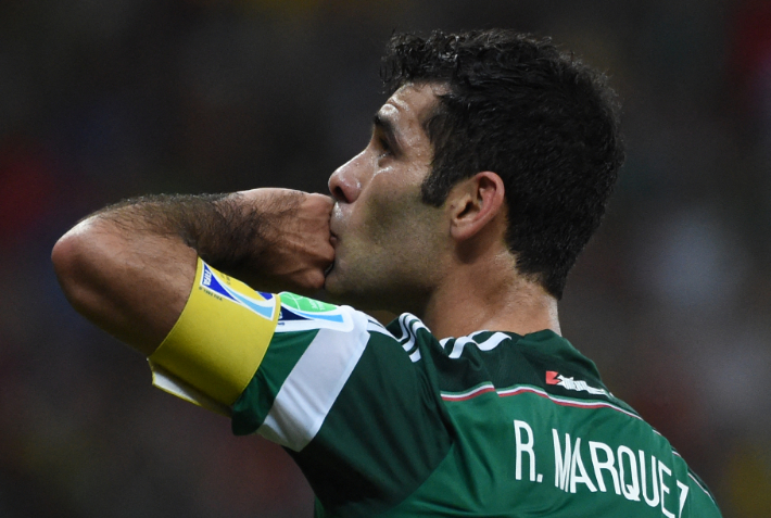 라파엘 마르케스의 멕시코 국가대표 시절 모습. 연합뉴스