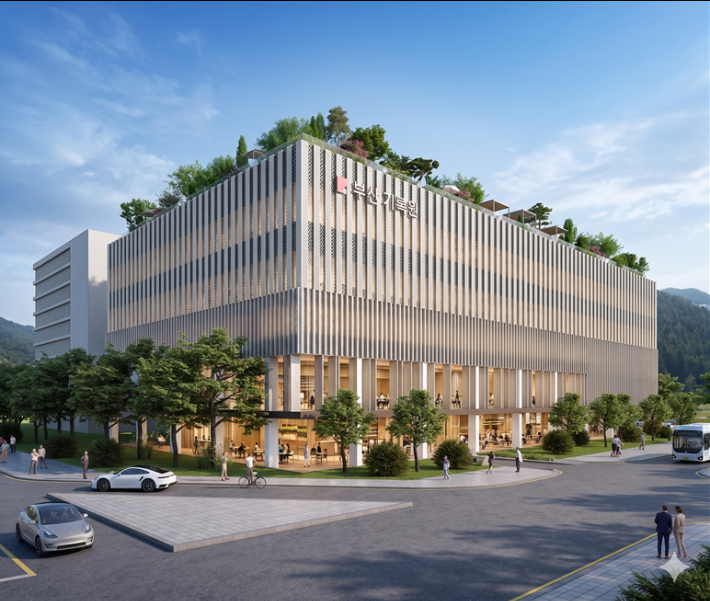 부산기록원 조감도.  부산시 제공