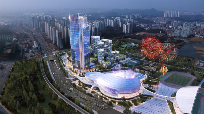 초지역세권 개발 사업 조감도. 안산도시공사 제공