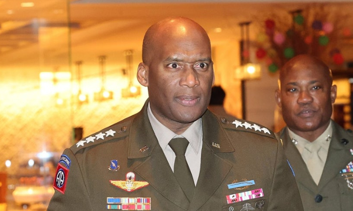 제이비어 브런슨 주한미군사령관. 연합뉴스