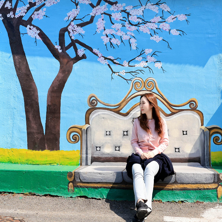 울진 후포면 벽화거리. 울진군 제공