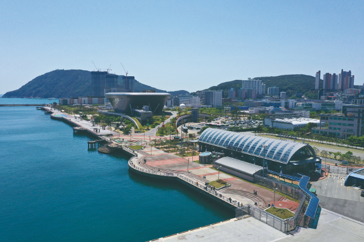 부산항 영도 크루즈터미널. 부산항만공사 제공