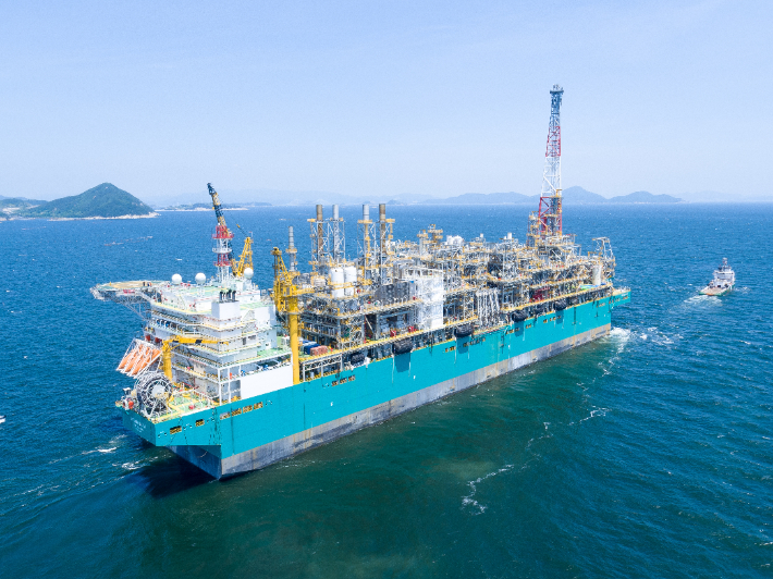 FLNG. 한화오션 제공 
