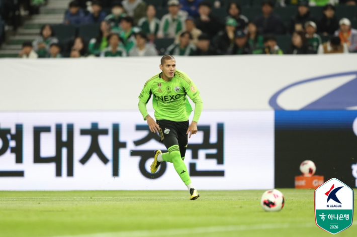 전북 현대 티아고. 한국프로축구연맹 제공