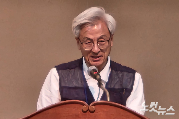 예장통합 충북노회 부노회장 최영만 목사. 충북CBS