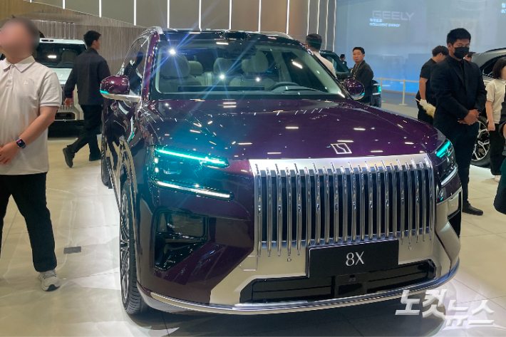 지커의 하이퍼 SUV 8X. 박희원 기자