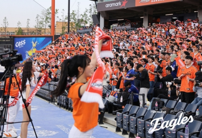 한화는 올 시즌 홈에서 열린 13경기 전부 매진됐다. 한화 이글스 제공