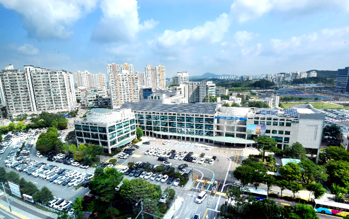 시흥시청사 전경. 시흥시 제공