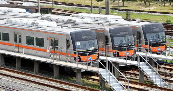 부산도시철도 1호선 전동차. 부산교통공사 제공