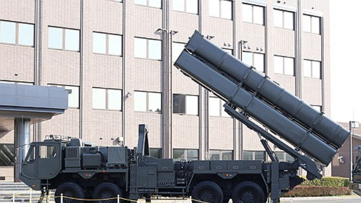 일본 장사정 미사일 발사대. 연합뉴스