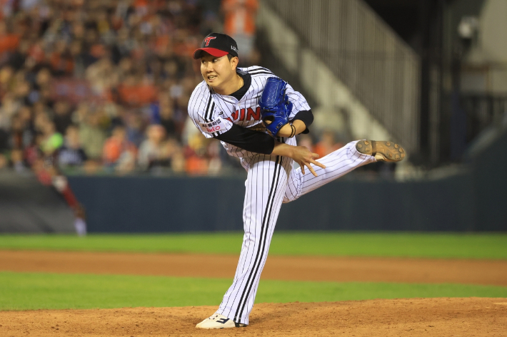 유영찬. LG 트윈스 제공