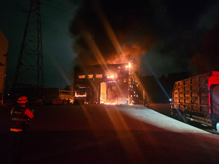 청주서부소방서 제공