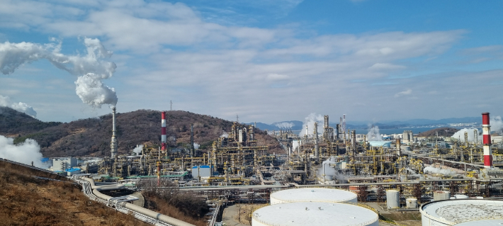 이차전지용 고기능 화학소재 공급망 구축 추진-여수국가산단 전경. 전라남도 제공